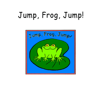 Jump, Frog, Jump! Level 1