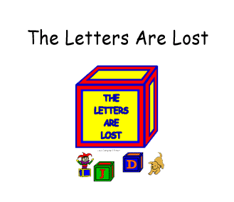 Preschool - Early Childhood Literary Curriculum based on the storybook The Letters are Lost by Lisa Campbell Ernst