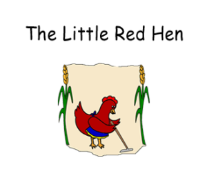 Preschool - Early Childhood Literary Curriculum based on the storybook The Little Red Hen by Lucinda McQueen