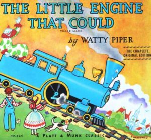 The Little Engine That Could storybook by Watty Piper