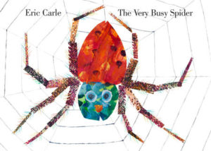 The Very Busy Spider storybook by Eric Carle